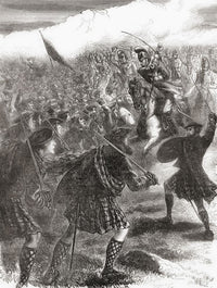 The Battle of Culloden Historical Poster Print by Ken Welsh