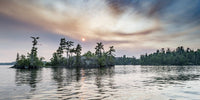 Sunset Over Lake of the Woods Photo Print by Keith Levit