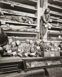 Mummified Monks in the Capuchin Catacombs Photo Print by Ken Welsh