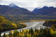 Autumn Colors of Matanuska River Valley Photo Print by Judy Syring