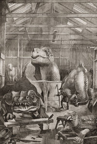 Antidiluvian Animals Poster Print by Ken Welsh - 12x17