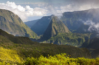 Cirque de Mafate Caldera and Piton Cabri Peak Photo Print by Loop Images Ltd.