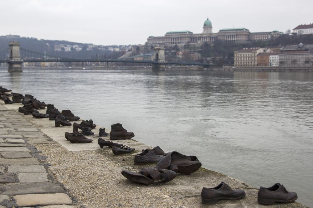 Shoes on the Danube Memorial Poster Print by Loop Images Ltd. (18x12)