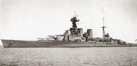 HMS Hood Battlecruiser Poster Print by Hilary Jane Morgan
