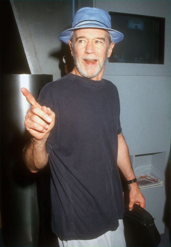 George Carlin 1993 Photo Print by Michael Ferguson