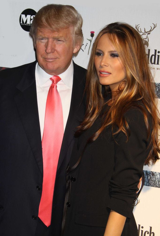 Donald Trump and Melania Trump 2010 Photo Print by John Barrett