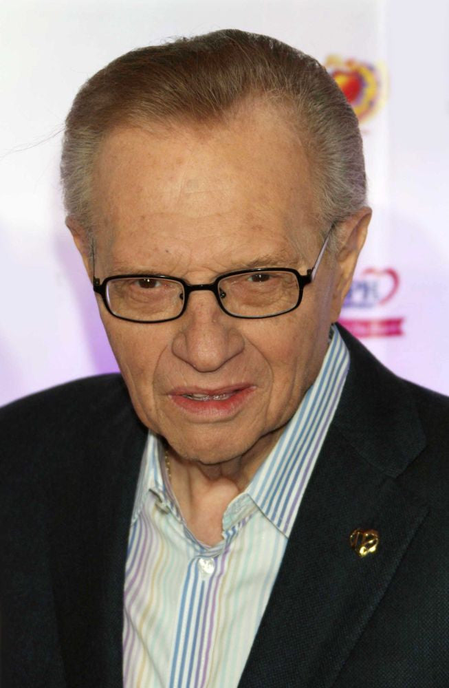 Larry King Photo Print by John Barrett - 2009 Edition