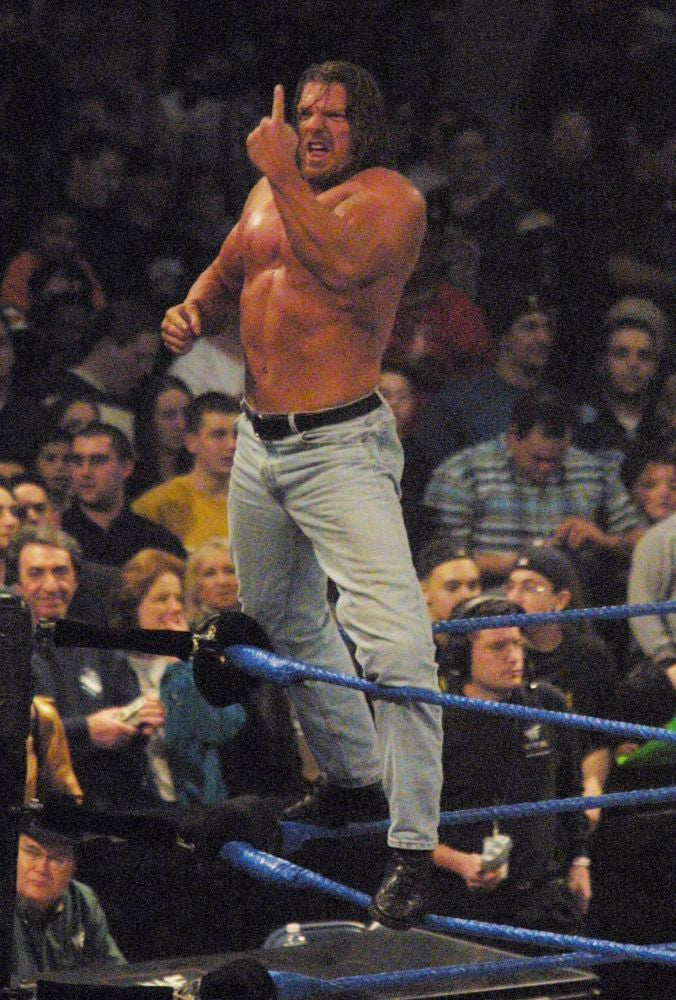 Triple H 2002 Photo Print by John Barrett - WWE Art