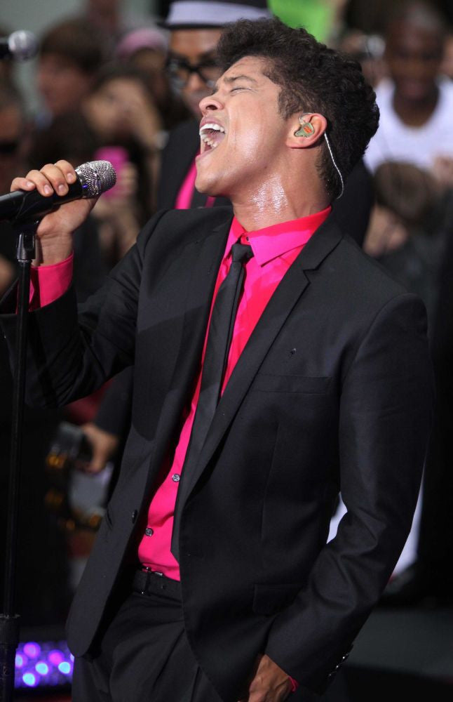 Bruno Mars 2011 Photo Print by John Barrett | Posterazzi