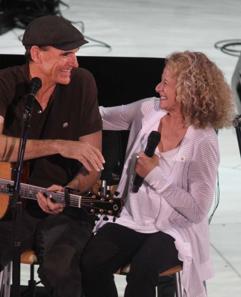 James Taylor & Carole King Concert Poster - Madison Square Garden, 2010