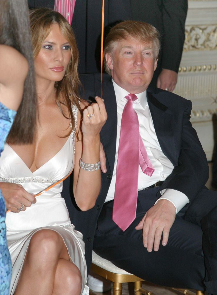 Donald and Melania Trump at Mar-a-Lago Club Photo Print - ART FOR LIFE Event