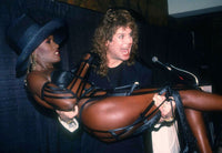 Grace Jones and Ozzy Osbourne Photo Print - New York 1989