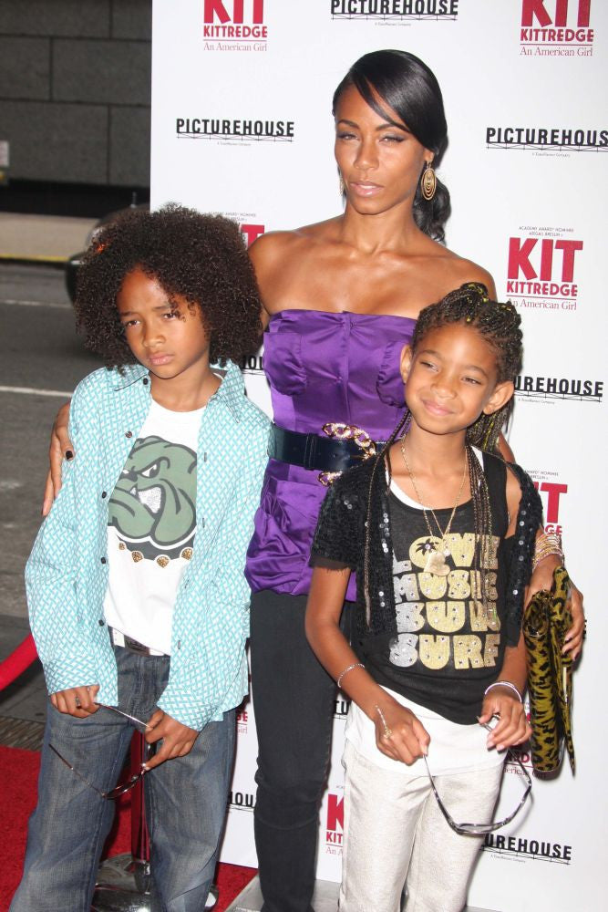 Jaden, Willow Smith & Jada Pinkett Smith Photo Print by John Barrett