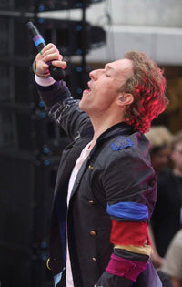 Chris Martin and Coldplay NBC Today Show Photo Print - New York City 06-27-08
