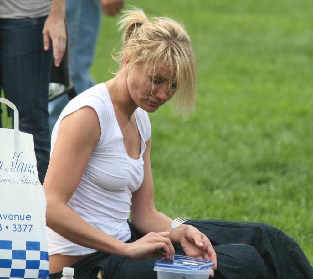 Cameron Diaz New York 10-02-07 Photo Print by John Barrett