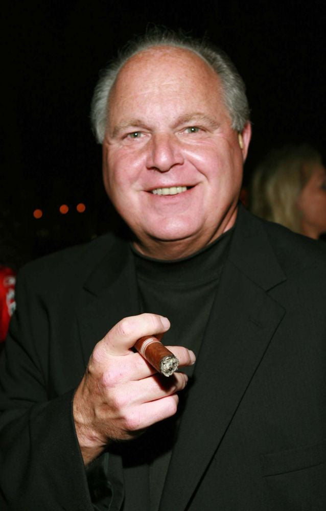 Rush Limbaugh Photo Print - February 1, 2007 by Brett Hufziger