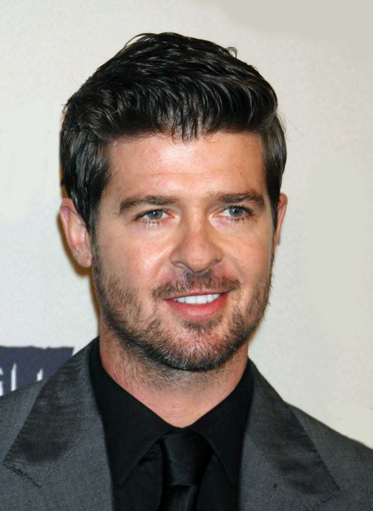 Robin Thicke Photo Print - 10-15-09 by John Barrett