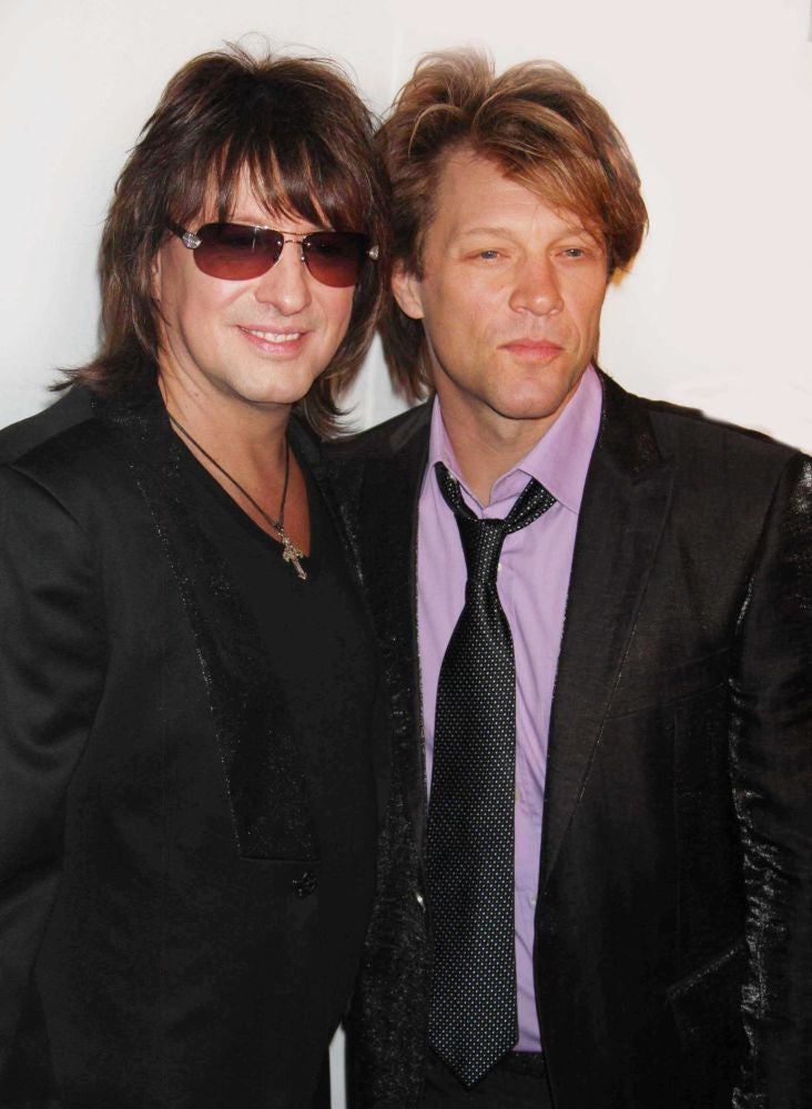 Richie Sambora and Jon Bon Jovi Concert Photo Print by John Barrett