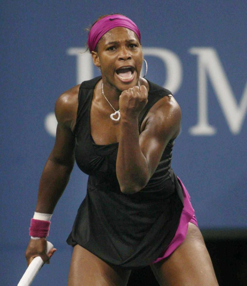 Serena Williams US Open Photo Print by John Barrett