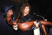 Grace Jones and Ozzy Osbourne 1989 Photo Print by Adam Scull