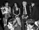 Liza Minnelli, Bianca Jagger, Andy Warhol, Halston Studio 54 Photo Print by Adam Scull