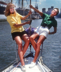 Susan Anton and Lauren Hutton 1990 Photo Print by Adam Scull