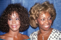 Whitney Houston and Cissy Houston 1990 Photo Print by Adam Scull
