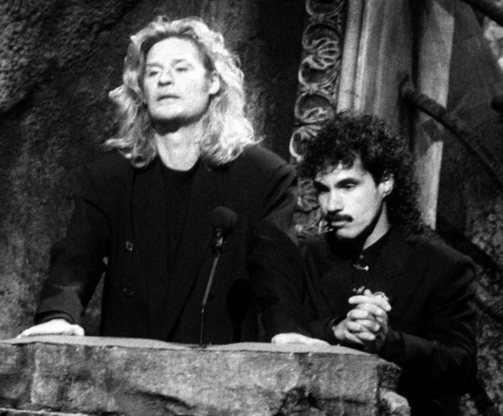 Daryl Hall and John Oates 1990 Photo Print by John Barrett