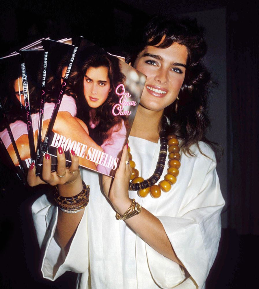 Brooke Shields 1985 Photo Print by Adam Scull