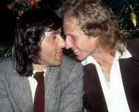 Vitas Gerulaitis & Ilie Nastase 1978 Photo Print by Adam Scull