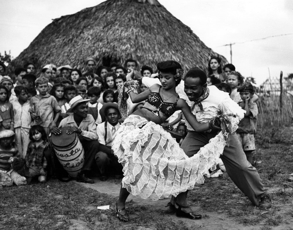 Cuba: Cuban-African Dancers Poster Print - September 15 History