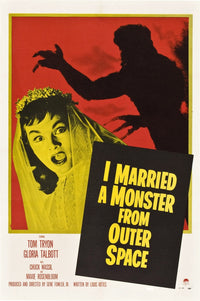 I Married A Monster From Outer Space Movie Poster Print (1958)
