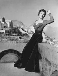 Beat The Devil Poster Print featuring Gina Lollobrigida in Italy, 1953
