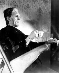 Bride of Frankenstein On-Set Photo Print Featuring Boris Karloff (1935)