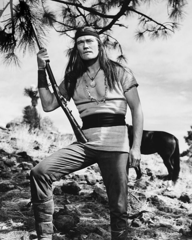 Geronimo Poster Print Featuring Chuck Connors - 1962