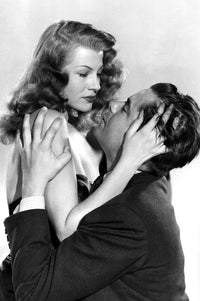 Gilda Movie Poster Print featuring Rita Hayworth and Glenn Ford (1946)
