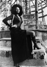 Hit Man Movie Poster Print Featuring Pam Grier (1972)