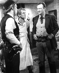 The Man Who Shot Liberty Valance Movie Poster Print (1962) - Lee Marvin, James Stewart, John Wayne