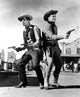 Pardners Movie Poster Fine Art Print featuring Dean Martin & Jerry Lewis