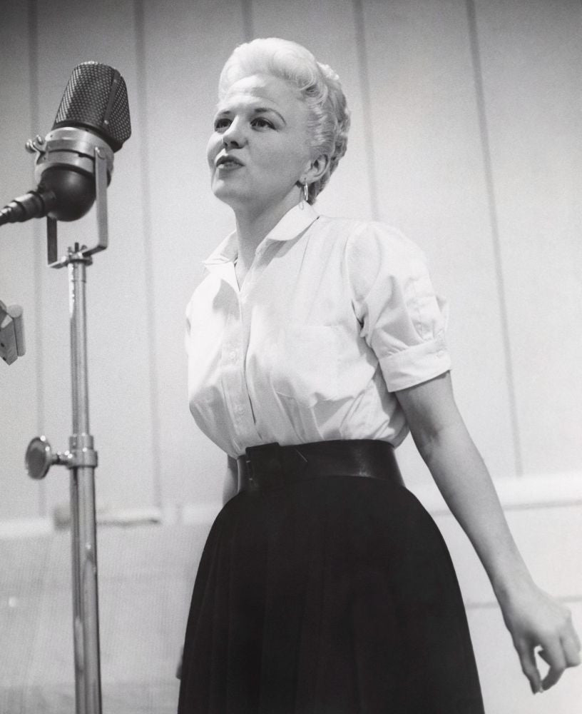 Pete Kelly's Blues - Peggy Lee Poster Print Recording 'Singing A Rainbow' 1955