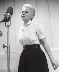Pete Kelly's Blues - Peggy Lee Poster Print Recording 'Singing A Rainbow' 1955