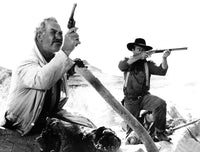 The Searchers Poster Print Featuring John Wayne and Ward Bond (1956)
