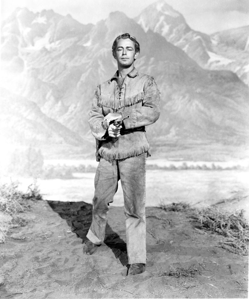 Shane Movie Poster Print Featuring Alan Ladd (1953)