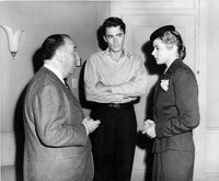 Spellbound Movie Poster Print Featuring Hitchcock, Peck & Bergman - 1945