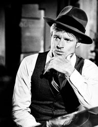 The Sting Movie Poster Print featuring Robert Redford (1973)