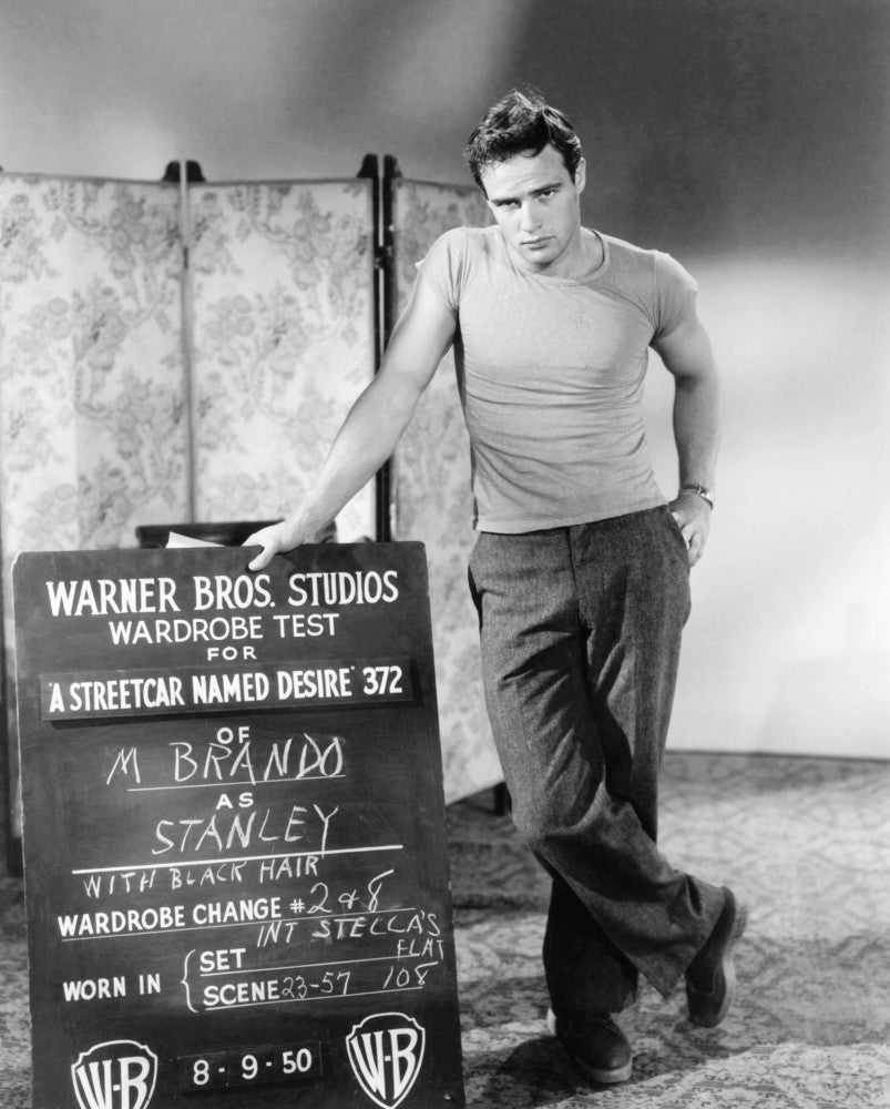 A Streetcar Named Desire Marlon Brando Costume Test Poster Print