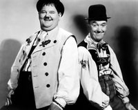 Swiss Miss Poster Print featuring Oliver Hardy and Stan Laurel (1938)