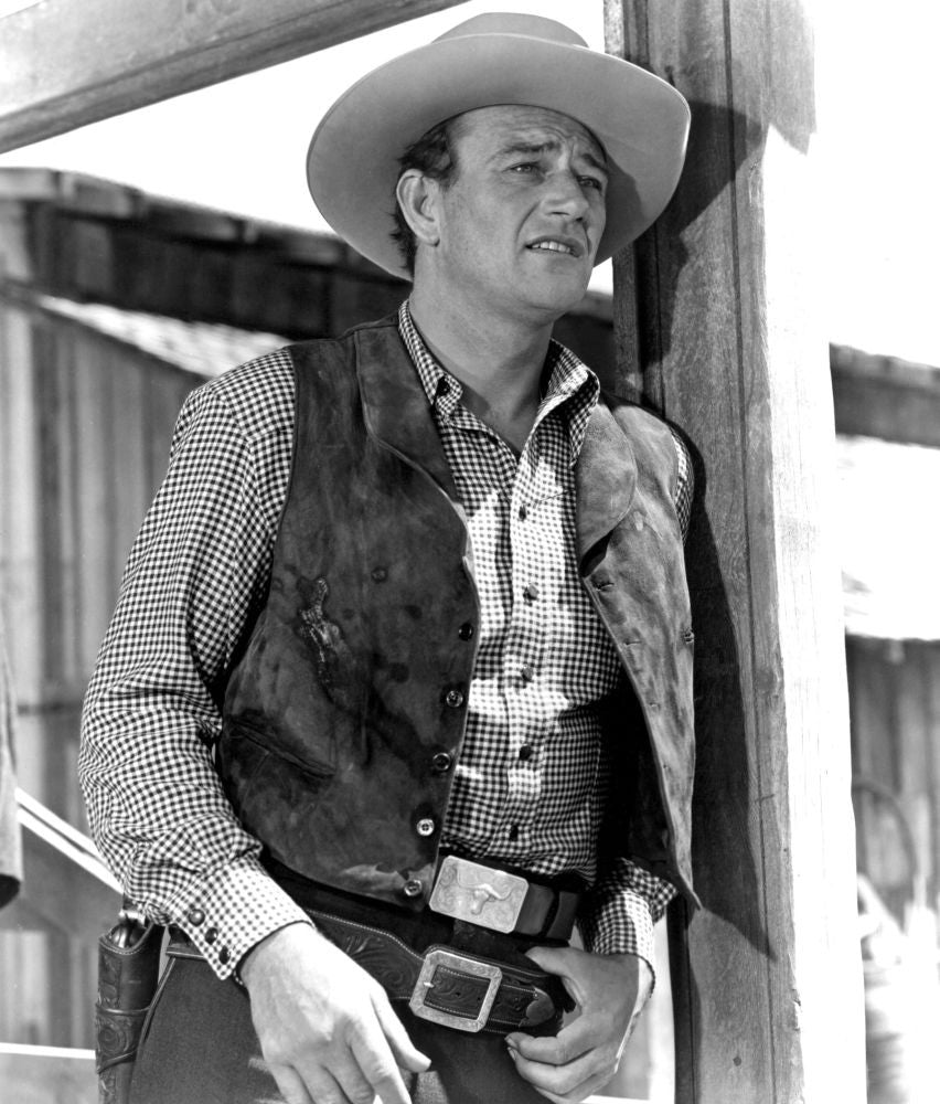 Tall In The Saddle Movie Poster Print - John Wayne 1944