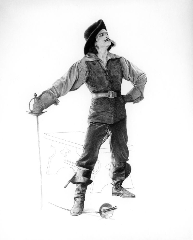 The Three Musketeers 1921 Movie Poster Print by Douglas Fairbanks, Sr.