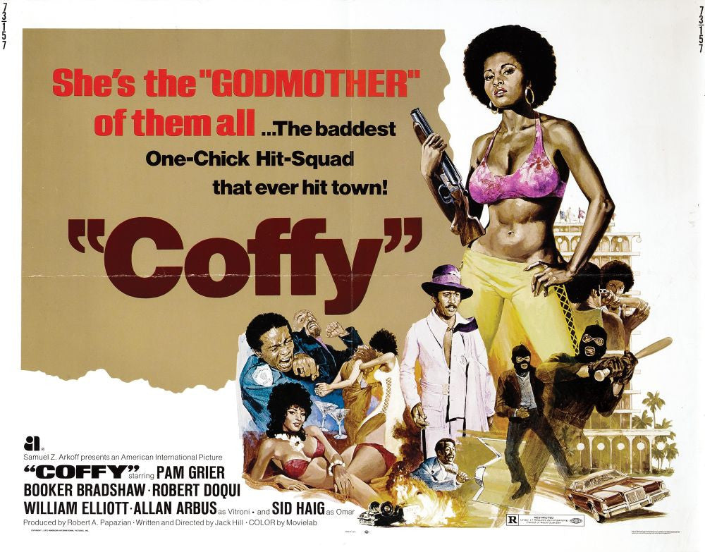 Coffy Movie Poster Print featuring Pam Grier (1973)